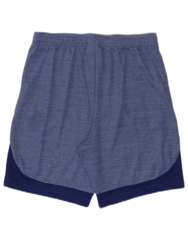 Pantaloncini sportivi Nike da ragazzo Dri Fit 13-14 anni XL poliestere screziato blu