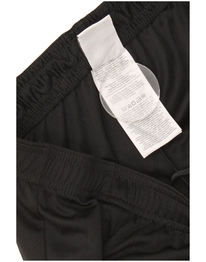 Pantaloncini sportivi Nike Dri Fit da uomo, grandi, in poliestere color block nero