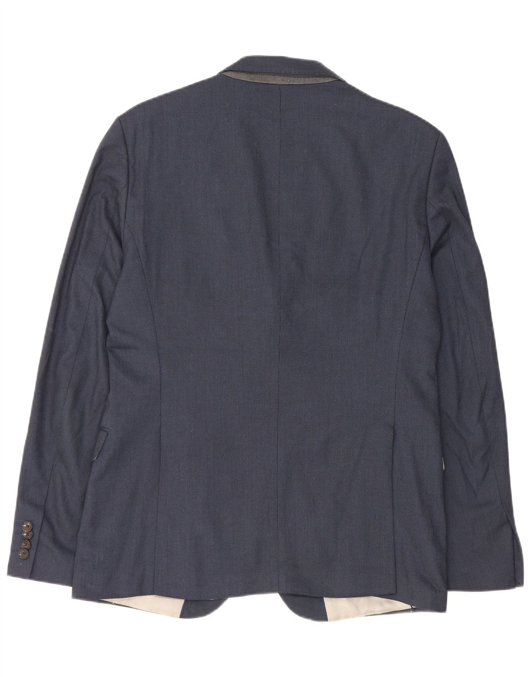 Giacca blazer a 2 bottoni da uomo Zara EU 50 blu navy medio