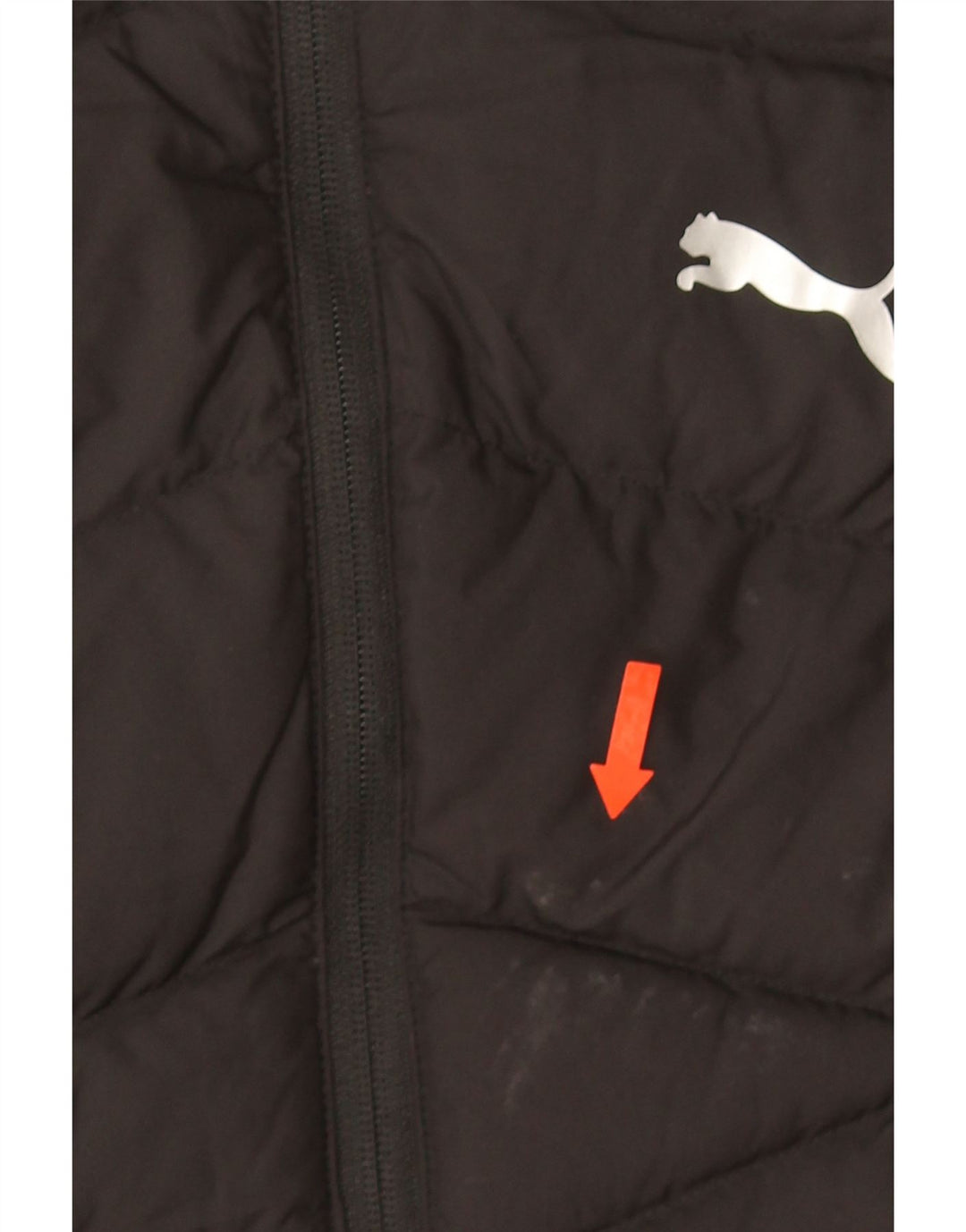 Giacca imbottita da donna Puma UK 14 media nera poliestere