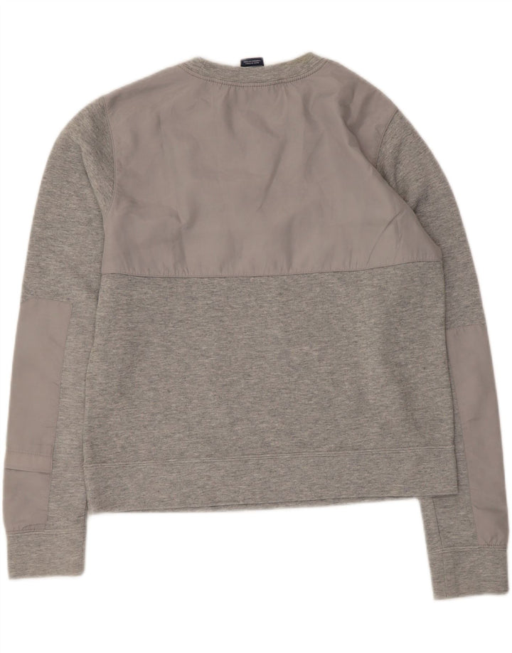 Felpa da donna Nike Jumper UK 14 cotone grigio medio