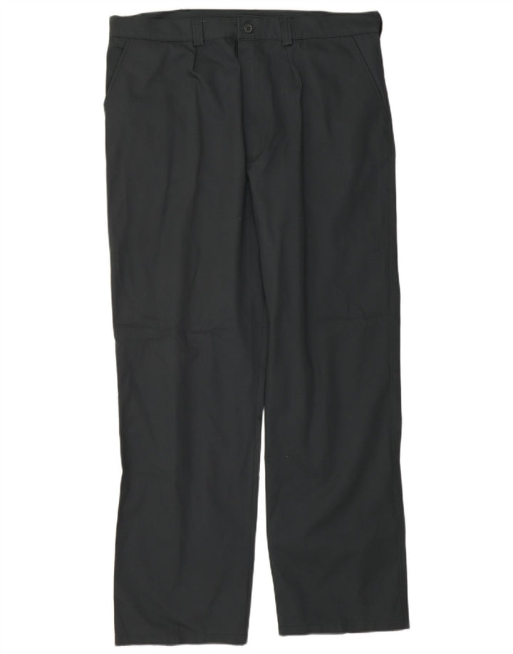 Pantaloni chino dritti da uomo Dickies W40 L30 poliestere verde