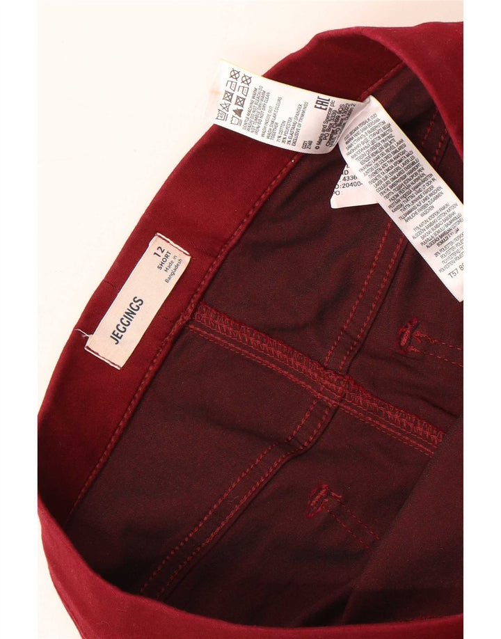 Jeans Jeggings da donna Marks & Spencer UK 12 Medio W28 L26 Cotone marrone