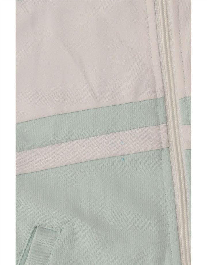 DIADORA Giacca da tuta da donna UK 16 Large Turchese Colourblock