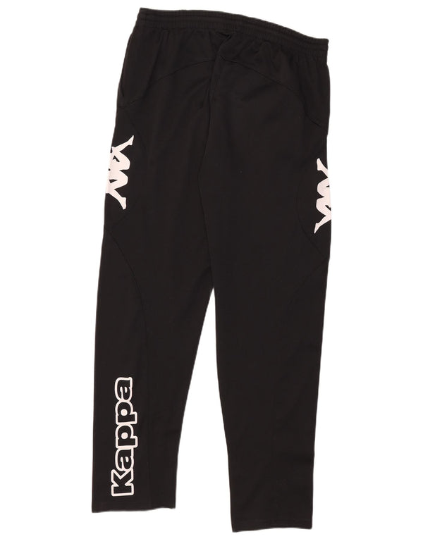 Pantaloni da tuta con grafica Kappa da uomo XL poliestere nero