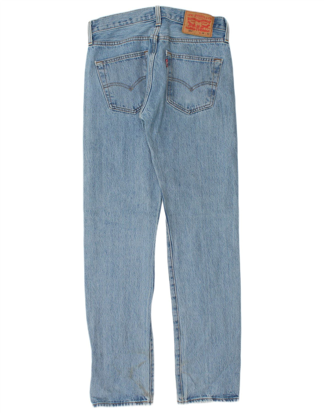 Levi's Uomo 501 Jeans dritti W28 L32 Cotone Blu