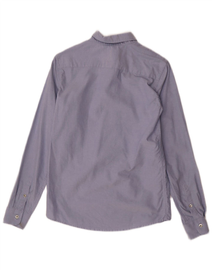 FRED PERRY Boys Shirt 11-12 Years Blue Cotton