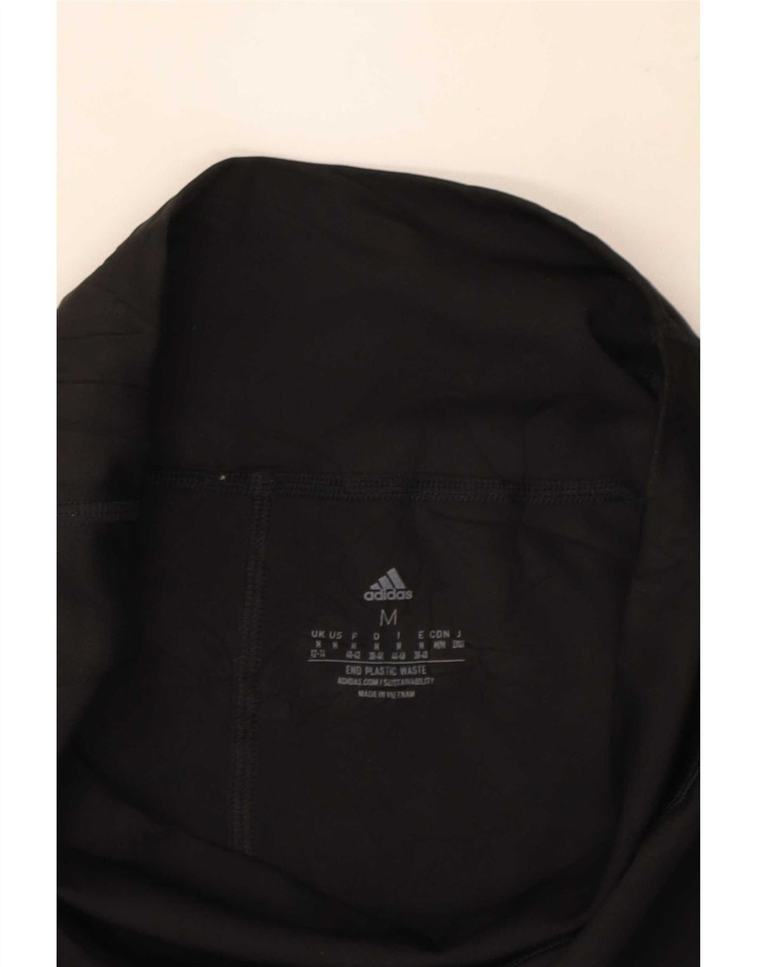 Leggings Adidas Aeroready da donna UK 12/14 Medio Nero