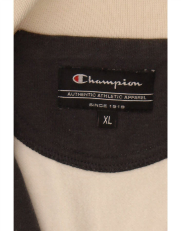 CHAMPION Mens Tracksuit Top Jacket XL White Cotton Vintage Champion and Second-Hand Champion from Messina Hembry 