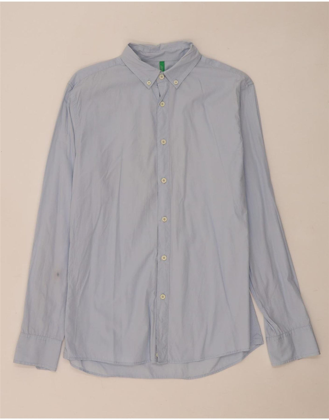 Camicia Benetton Uomo Blu Medio