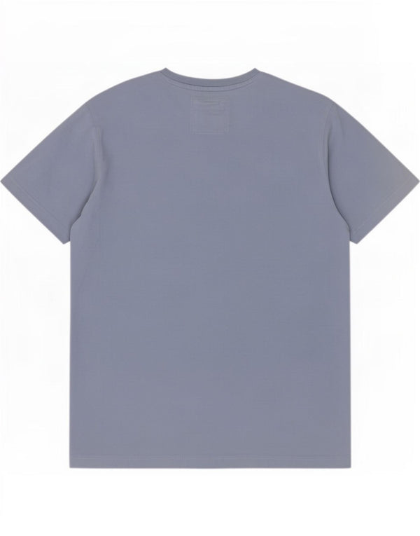 Crew Clothing T-shirt da uomo Top in cotone blu medio