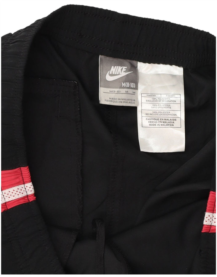 Pantaloni da tuta da donna NIKE US 8/10 Medium Black Colourblock Poliestere
