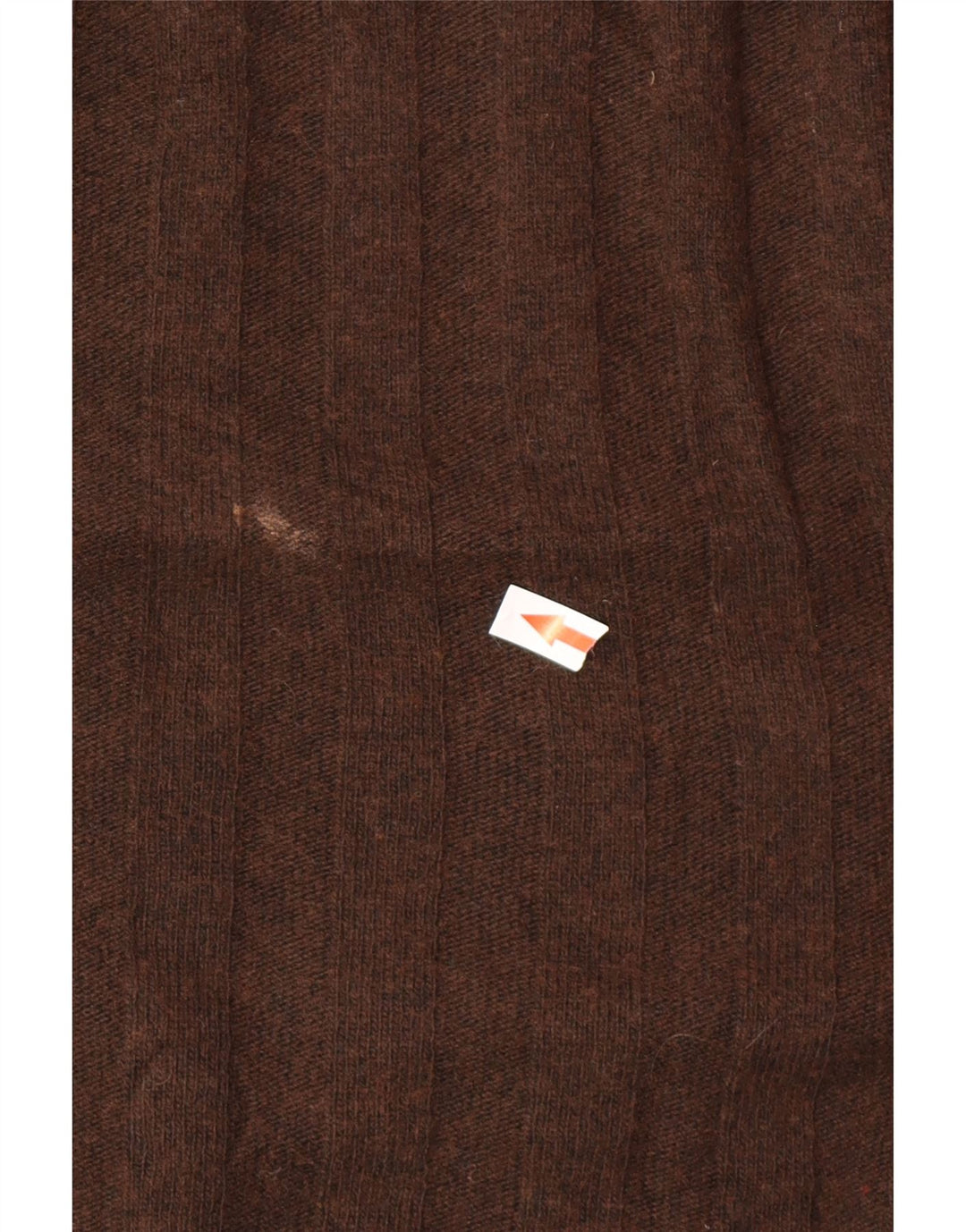 Maglione maglione girocollo da uomo, vestibilità ampia, marrone medio