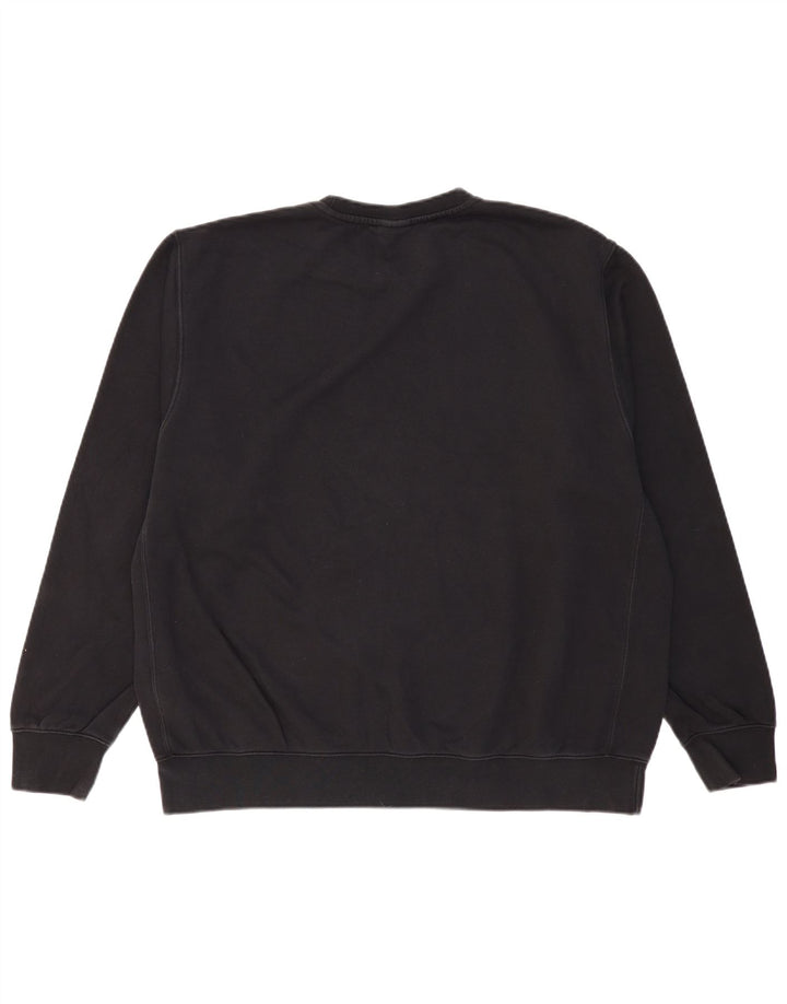 Felpa da uomo NIKE maglione XL in cotone nero