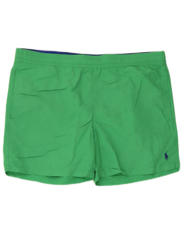 Pantaloncini da bagno da uomo Polo Ralph Lauren Poliestere verde medio