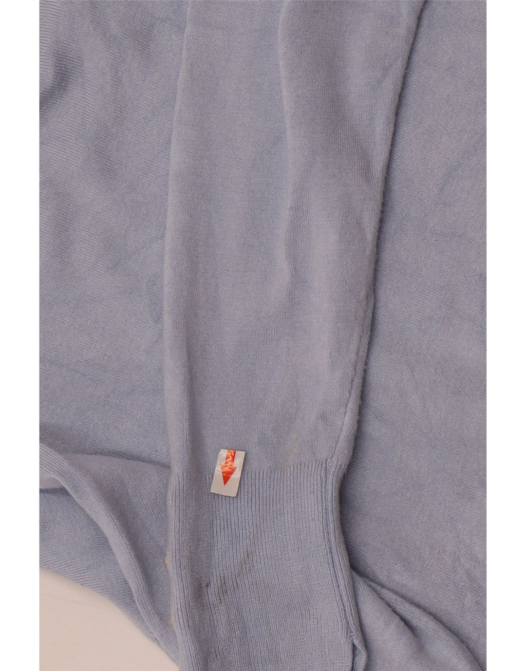 Maglione Zara da donna con scollo a barca UK 12 Viscosa blu medio