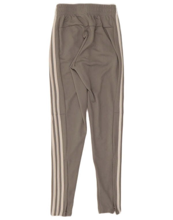 Pantaloni della tuta da donna Adidas UK 0/2 2XS Poliestere grigio