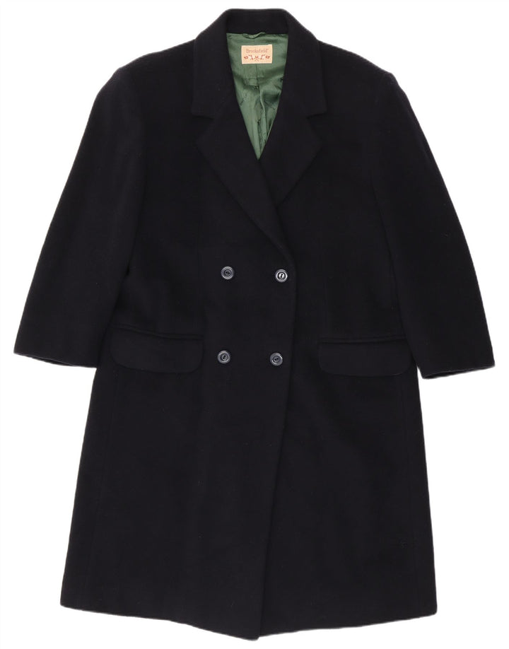 Cappotto doppiopetto da donna con maniche a 3/4 Brooksfield IT 46 Large Blu Navy