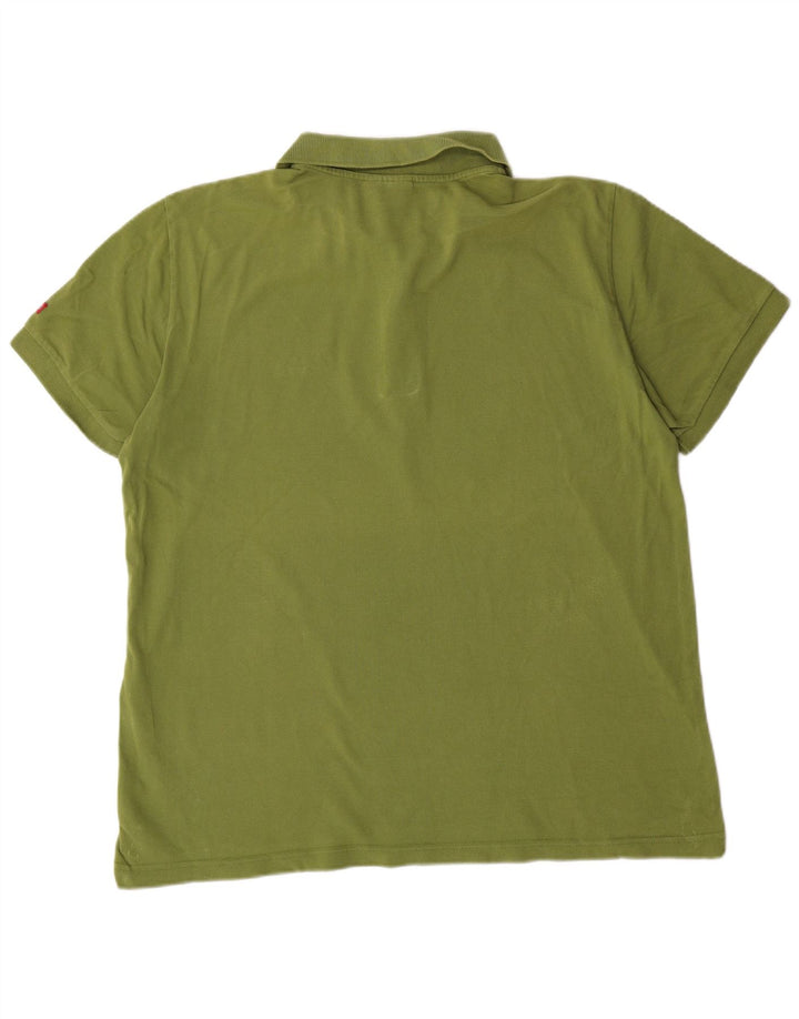 Polo da uomo DICKIES XL in cotone verde