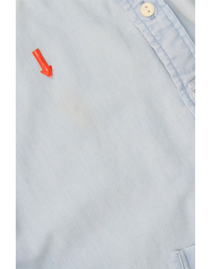 Camicia di jeans da uomo Levi's in cotone blu medio