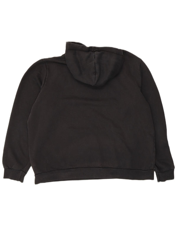 Puma Mens Hoodie Jumper XL Black Cotton