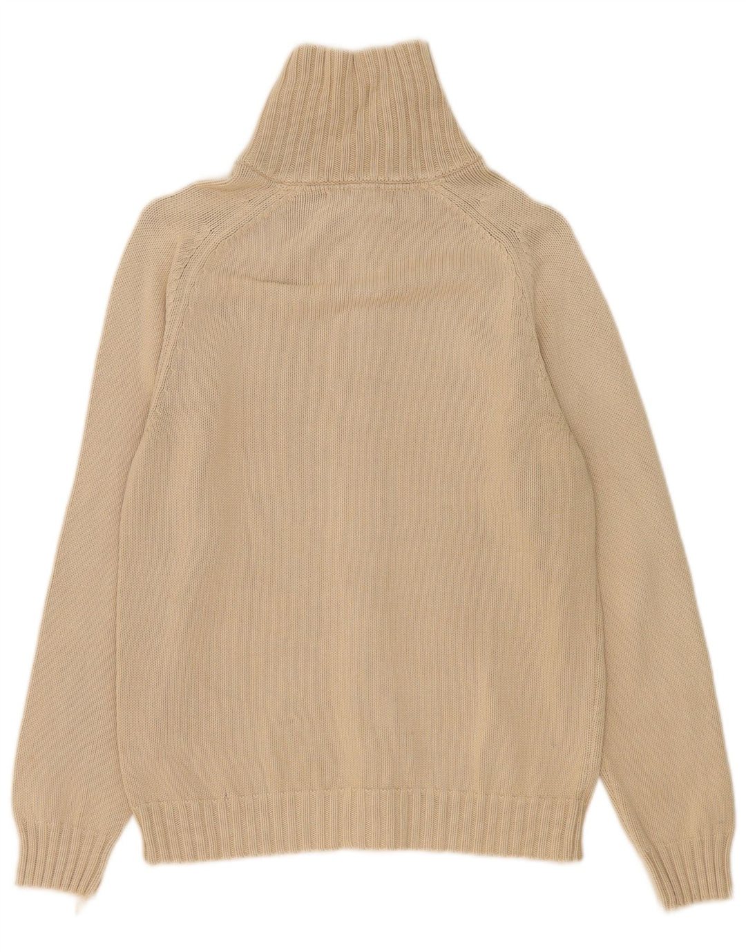 Maglione Cardigan da Uomo ZARA in Cotone Beige Medio