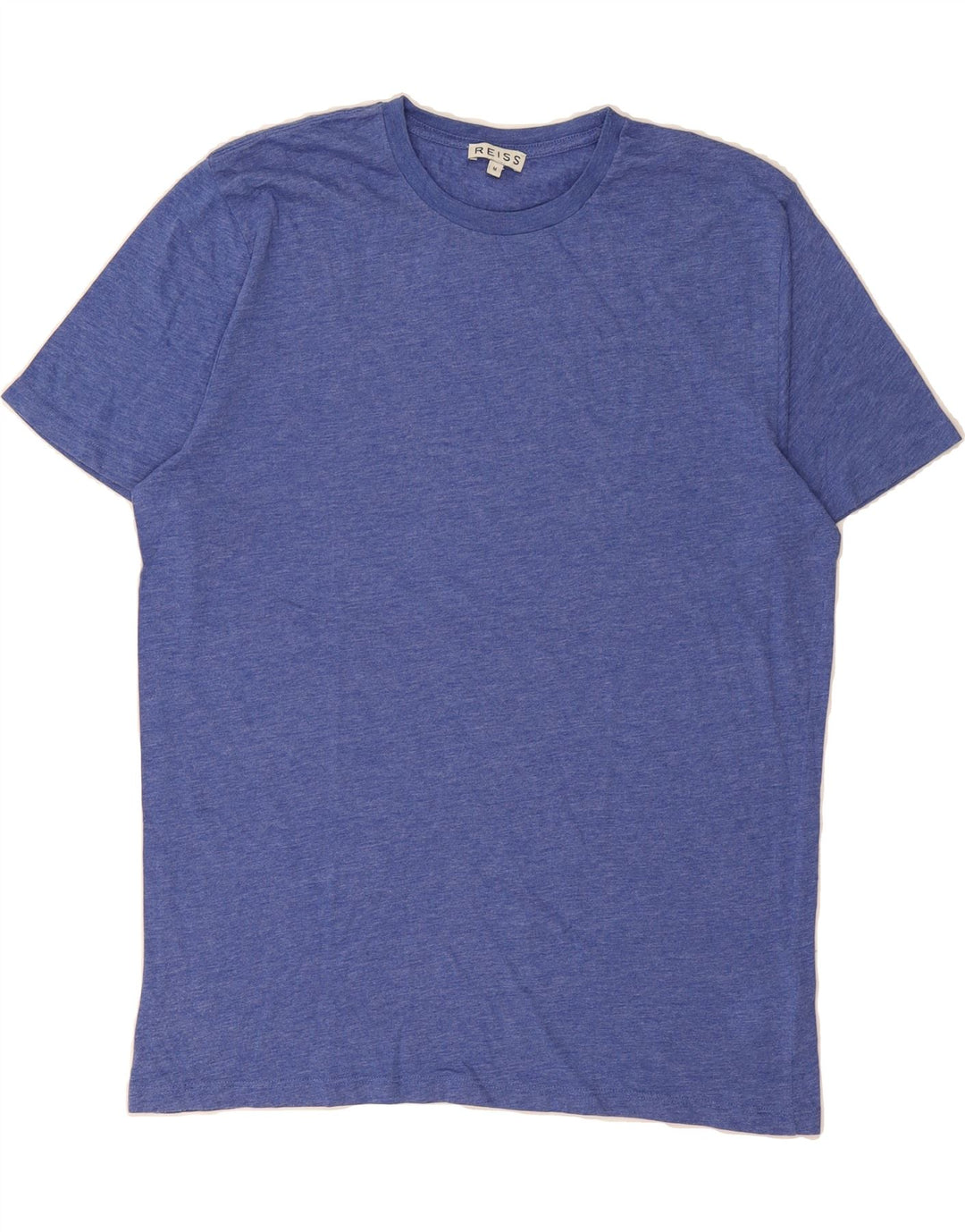 REISS Mens T-Shirt Top Medium Blue Polyester Vintage Reiss and Second-Hand Reiss from Messina Hembry 