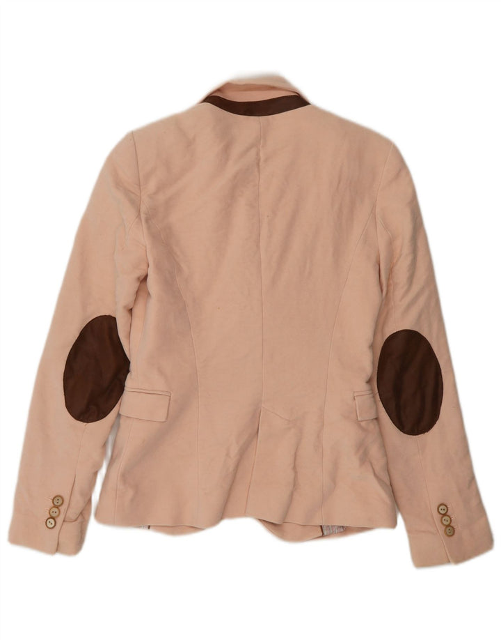 Giacca blazer a 1 bottone da donna Zara UK 6 XS rosa
