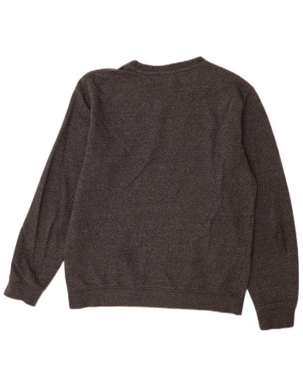 Felpa da uomo Champion Maglione piccolo cotone chiazzato grigio