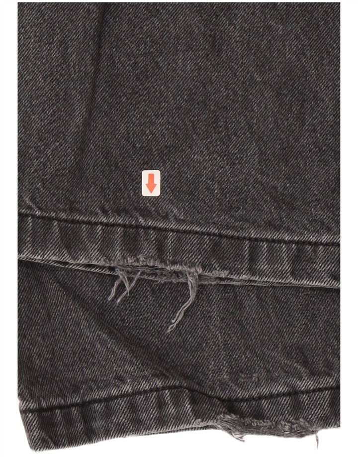 Jeans larghi larghi da donna Topshop W30 L32 poliestere nero