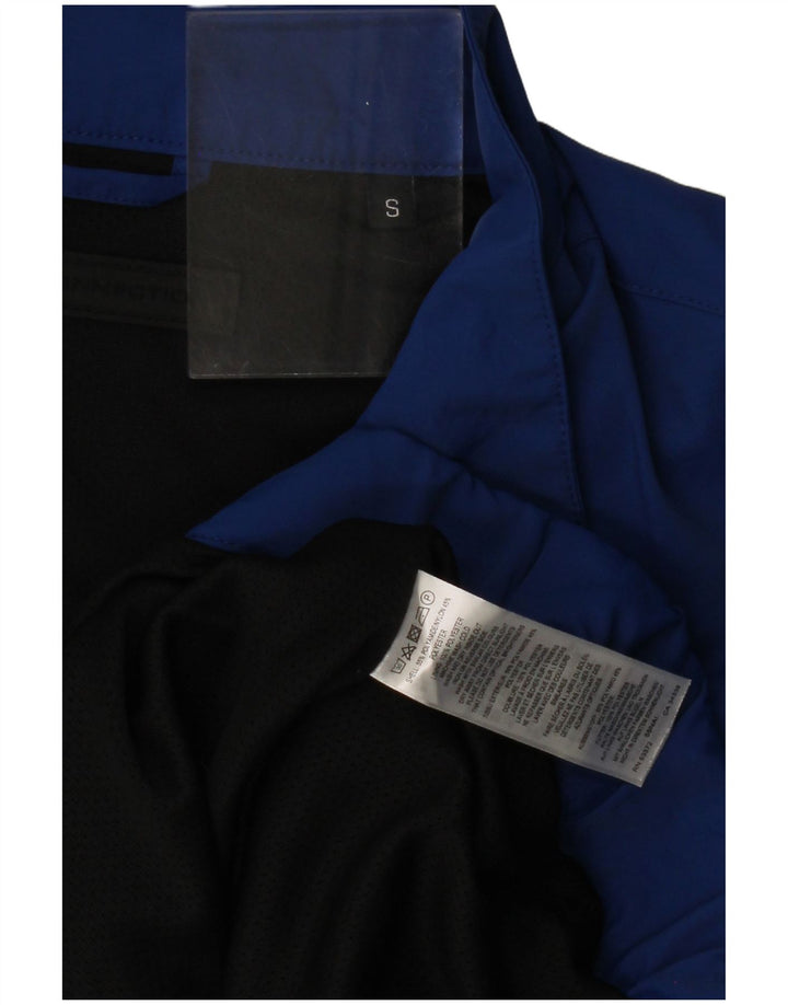 FRENCH CONNECTION Mens Utility Jacket UK 36 Small Blue Polyamide