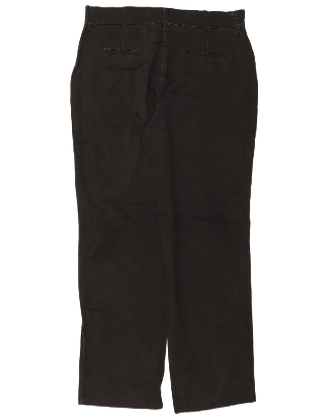 Pantaloni casual da donna vestibilità comoda LEE US 12 Large W34 L32 cotone nero