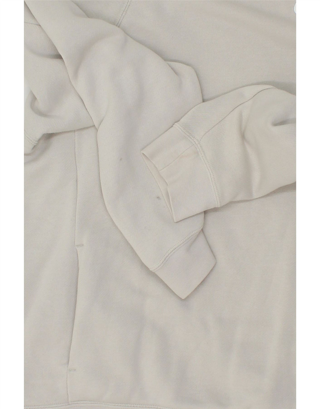 NIKE Womens Oversized Hoodie Jumper UK 14 Medium Grey Vintage Nike and Second-Hand Nike from Messina Hembry 