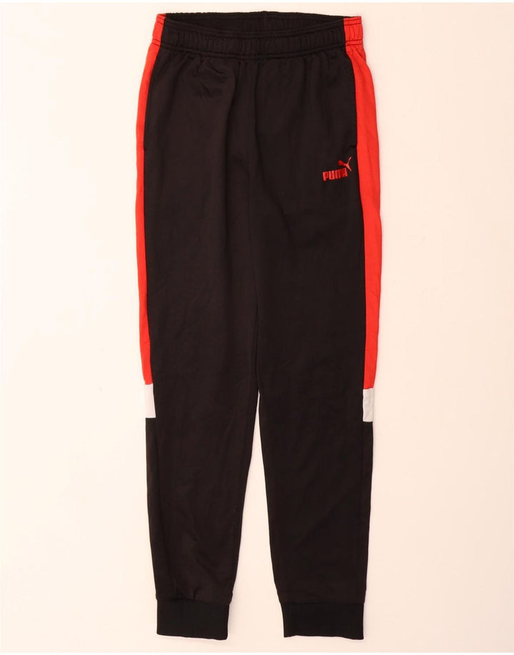 Pantaloni della tuta da ragazzo PUMA Joggers 14-15 anni Colorblock nero