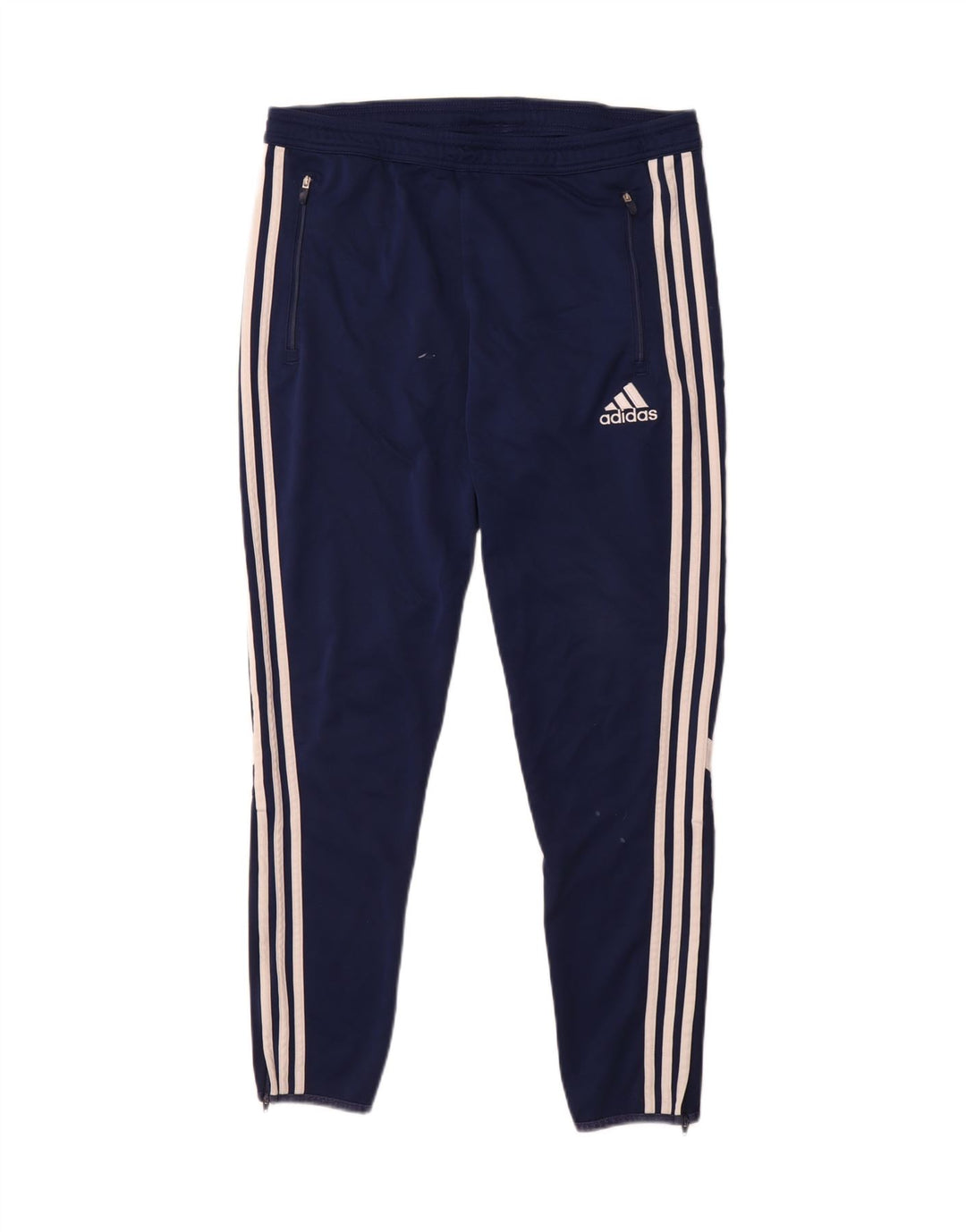 ADIDAS Womens Climacool Tracksuit Trousers UK 12 Medium  Navy Blue Vintage Adidas and Second-Hand Adidas from Messina Hembry 