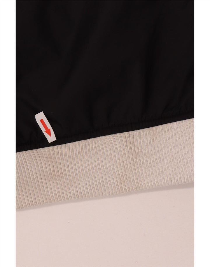 Giacca bomber da uomo Fila UK 40 Large nera in poliammide color block