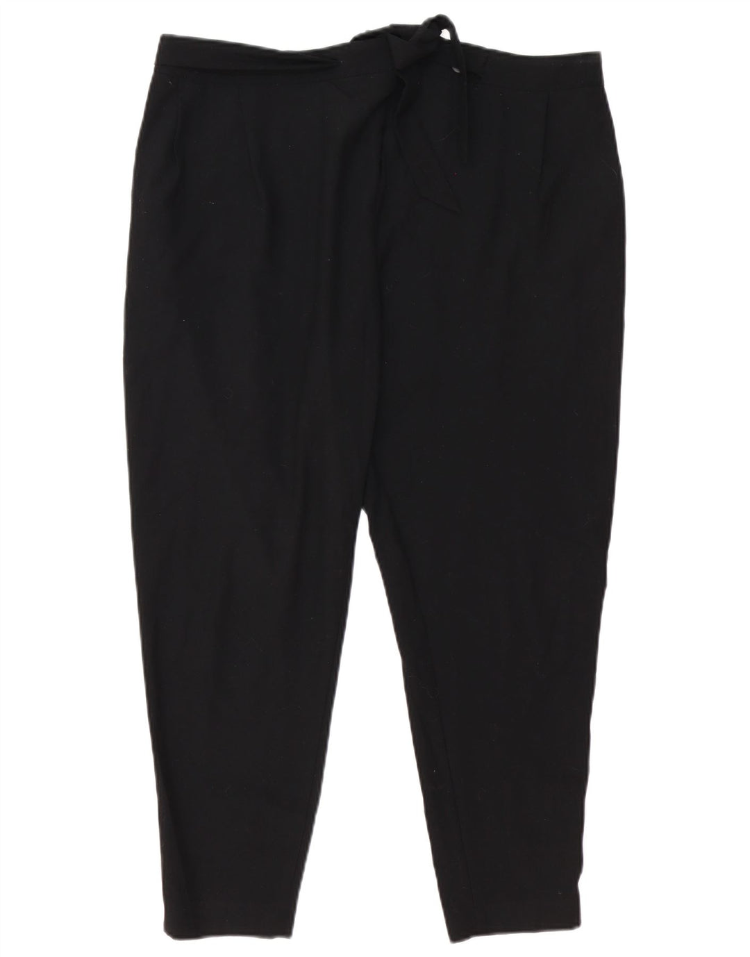 Pantaloni casual affusolati da donna Zara piccoli W27 L25 poliestere nero