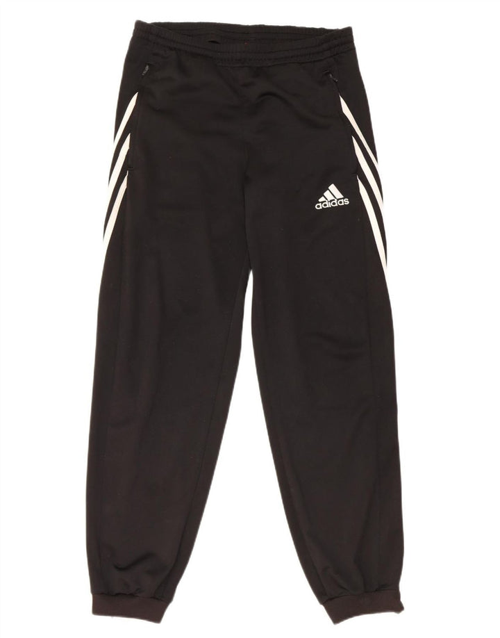 Pantaloni da tuta da uomo Adidas Joggers piccoli in poliestere nero
