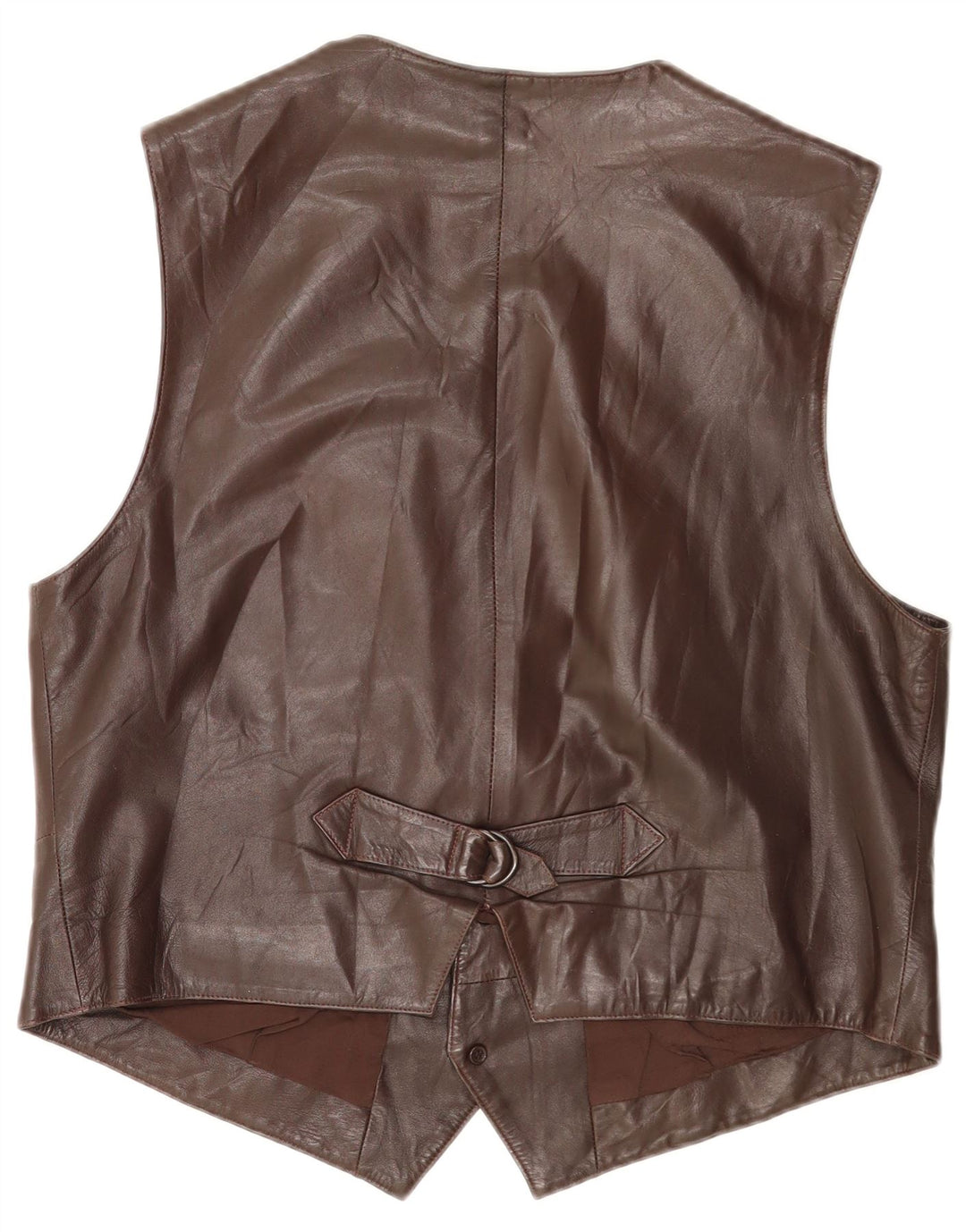 Gilet da uomo Creation EU 54 2XL Pelle marrone