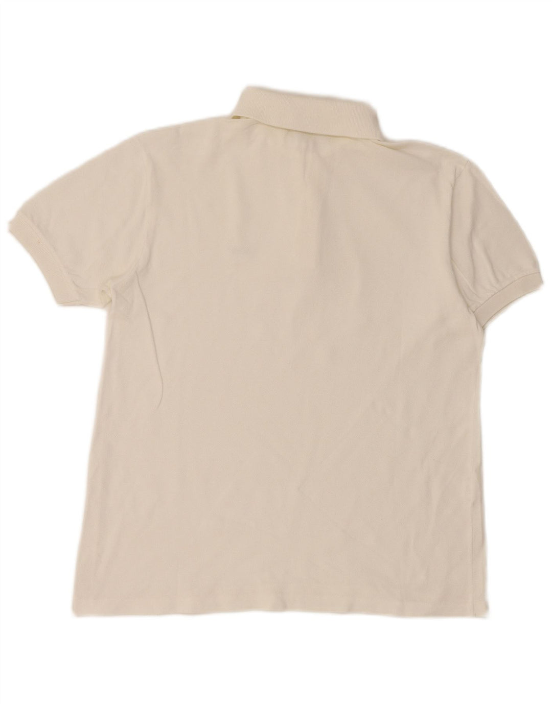 Polo LACOSTE da bambino 15-16 anni in cotone bianco