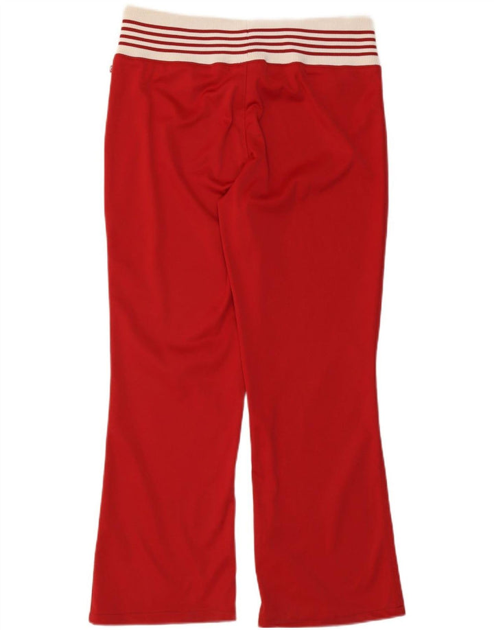 Pantaloni da tuta da donna Lotto UK 14 Large Rosso Colourblock Poliestere