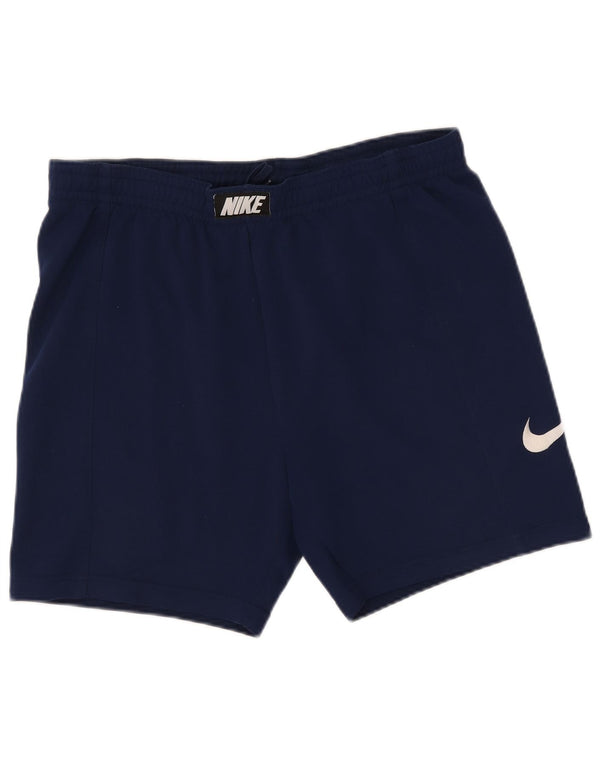 Pantaloncini sportivi da uomo Nike Large in poliestere blu navy