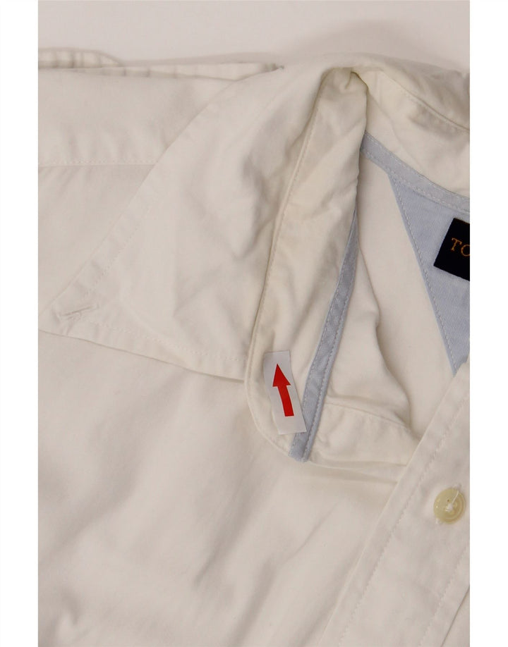 Camicia da uomo Tommy Hilfiger grande cotone bianco