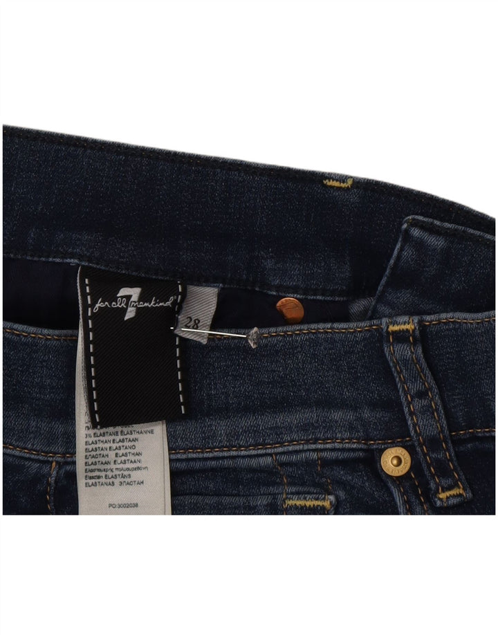 7 For All Mankind Jeans Bootcut da donna W28 L34 Cotone blu