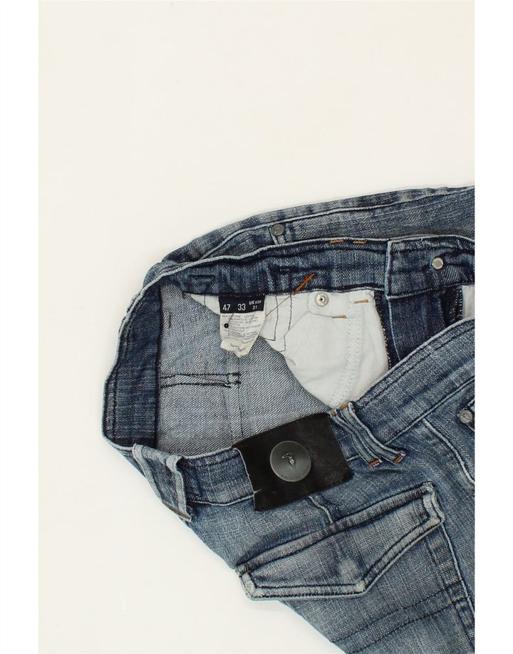 TRUSSARDI Womens Denim Shorts W31 Medium Blue Cotton Vintage Trussardi and Second-Hand Trussardi from Messina Hembry 