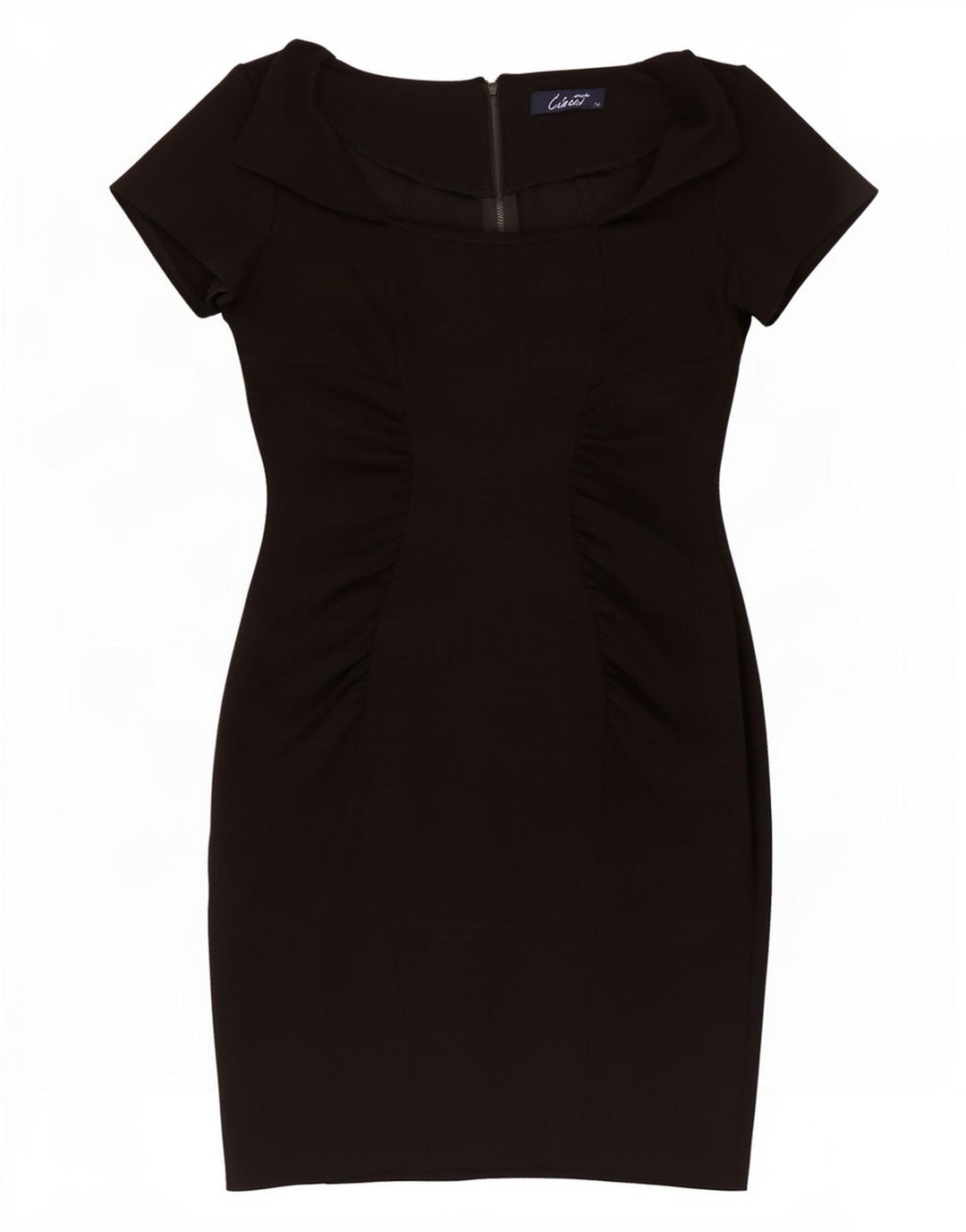 CLOSET Abito tubino da donna UK 14 Poliestere nero medio