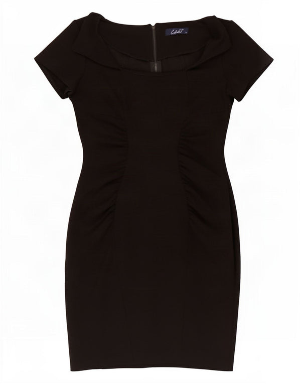 CLOSET Abito tubino da donna UK 14 Poliestere nero medio
