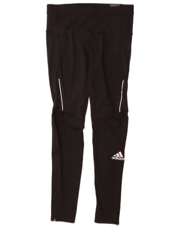 Leggings Adidas Aeroready da donna UK 12 medio nero poliestere