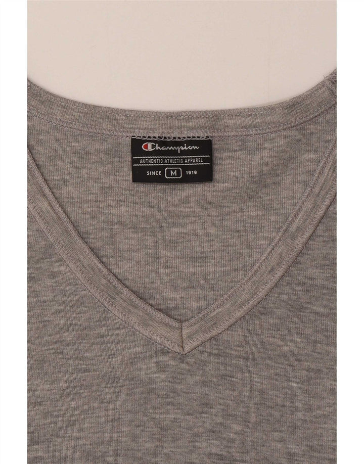 T-shirt da donna Champion Top UK 12 Grigio medio