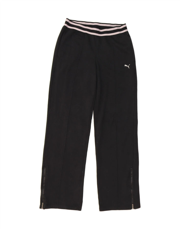PUMA Womens Tracksuit Trousers UK 14 Medium  Black Vintage Puma and Second-Hand Puma from Messina Hembry 